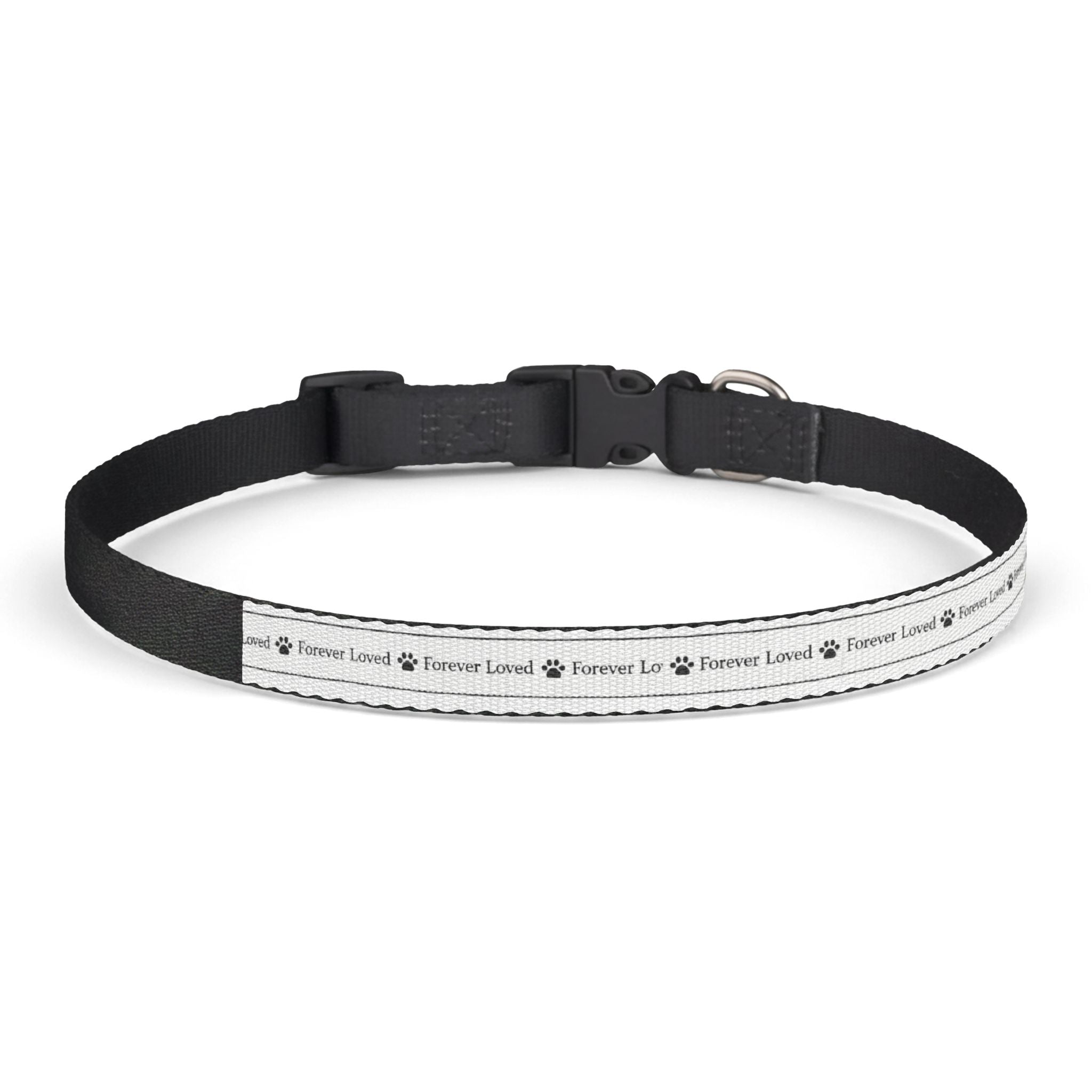Forever Loved Dog Collar – Emotional Reflective Pet Collar, All-Over Print Collar for Small Dogs & Puppies