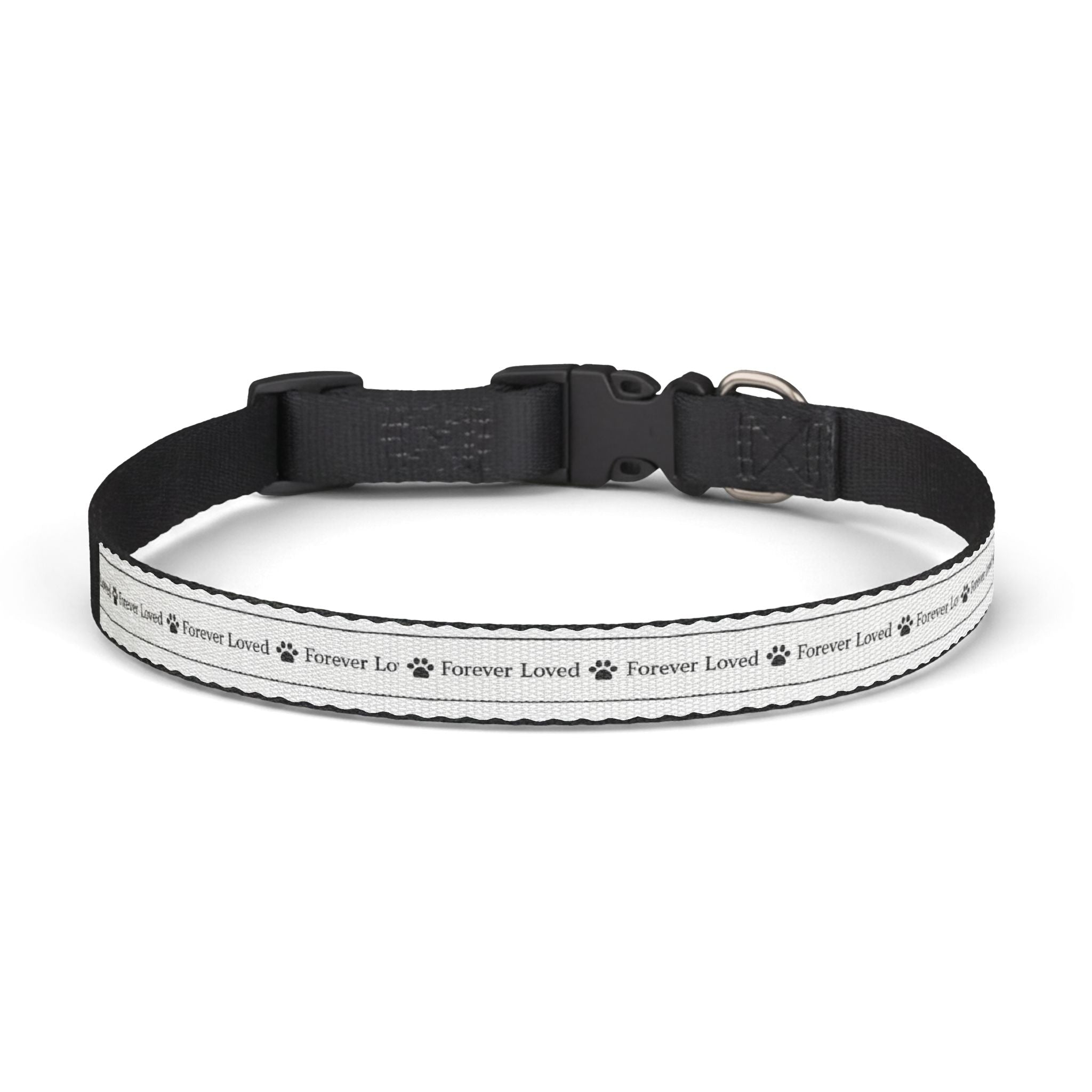 Forever Loved Dog Collar – Emotional Reflective Pet Collar, All-Over Print Collar for Small Dogs & Puppies