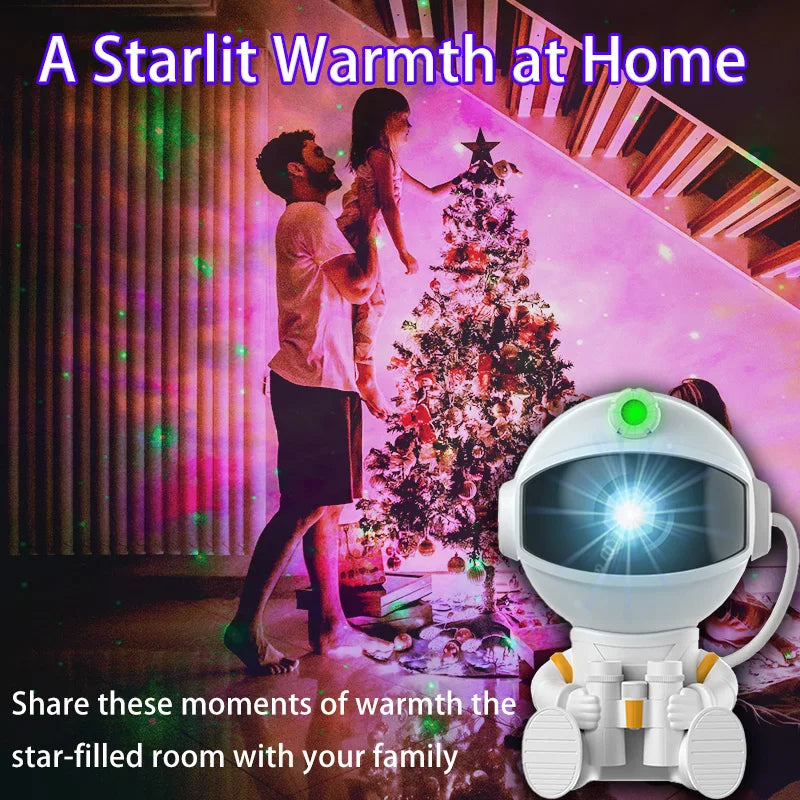 Galactic Astronaut Starry Night Projector